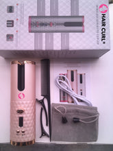 Charging automatic wireless curling iron