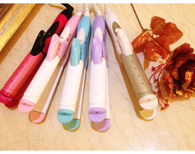 Hair curler ceramic coated curling iron