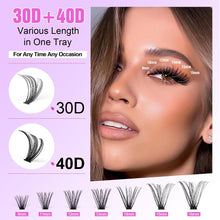 False Eyelashes 30D40D Eyelashes Mixed Suit