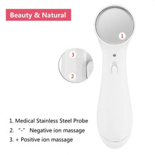 Electric Anti-aging Skin Tighten Device High Frequency Ultrasonic Ionic Face Pore Cleanser Wrinkle Remover Skin Lifting Massager