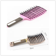 Hairbrush Anti Klit Brushy Haarborstel Women Detangler Hair Brush Bristle Nylon Scalp Massage  Teaser Hair Brush Comb