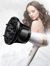 Hair dryer with wind hood