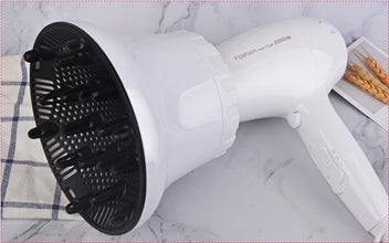 Hair dryer with wind hood