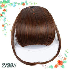 3D Clip-In Bangs Hair Extensions